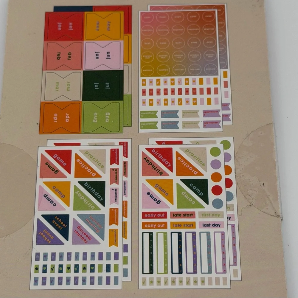 Planner Sticker Lot of 3 Packs - 700+ Stickers
